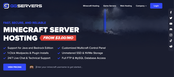 host offers unparalleled performance, modded